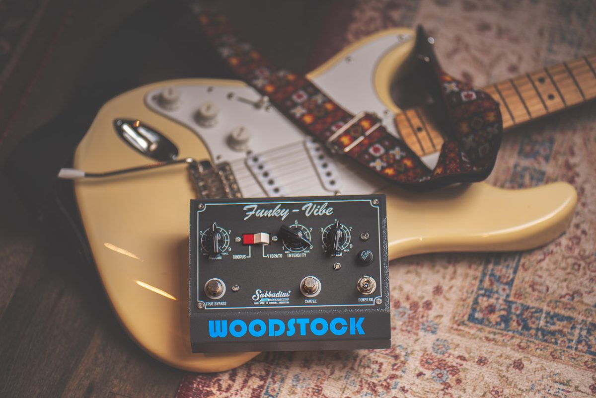 ギター SABADIUS Funky Vibe Sabbadius Funky-Vibe ST WOODSTOCK Edition – SABBADIUS Electronics
